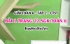 Giải bài 1 trang 22 Toán 6 Tập 2 SGK Chân trời sáng tạo